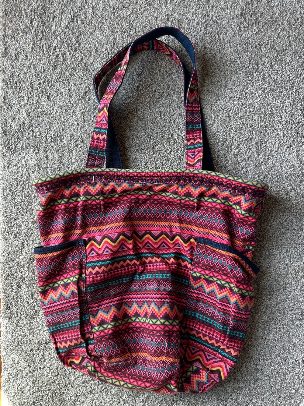 thirty-one Pink Multi Aztec-Print Tote